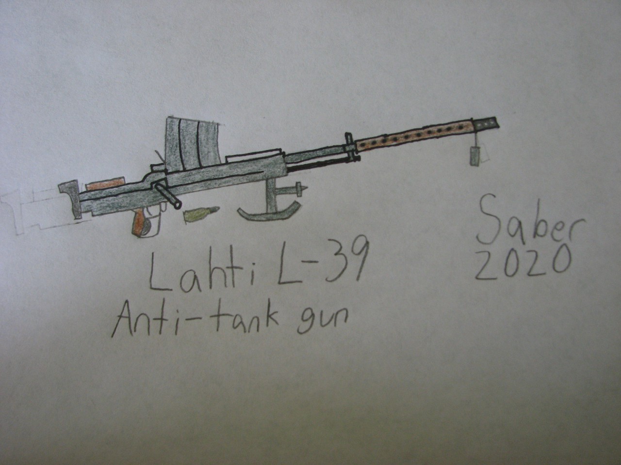 Saber S Guns Lahti L 39 Anti Tank Gun By Saberfox2375 Fur Affinity Dot Net